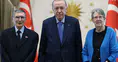 Erdoğan, Nobel ödüllü Prof. Dr. Aziz Sancar'ı Cumhurbaşkanlığı'nda kabul etti
