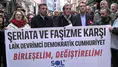 SOL Parti İstanbul İl Binası önünde protesto: “Laikliği savunmak suç değildir”