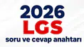 LGS soru kitapçıkları ve cevap anahtarları yayımlandı! Sonuç tarihi de belli oldu
