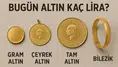 Altın fiyatları bugün ne kadar? Gram altın sınırda, ons iki ayın zirvesini gördü