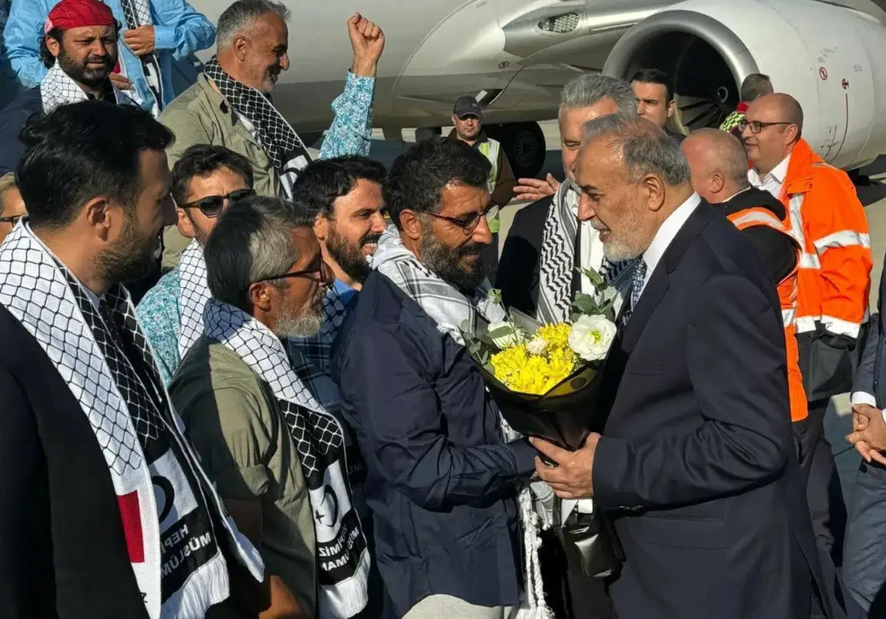 Küresel Sumud Filosu aktivistleri sağlık muayeneleri için Adli Tıp Kurumu'na sevk edildi