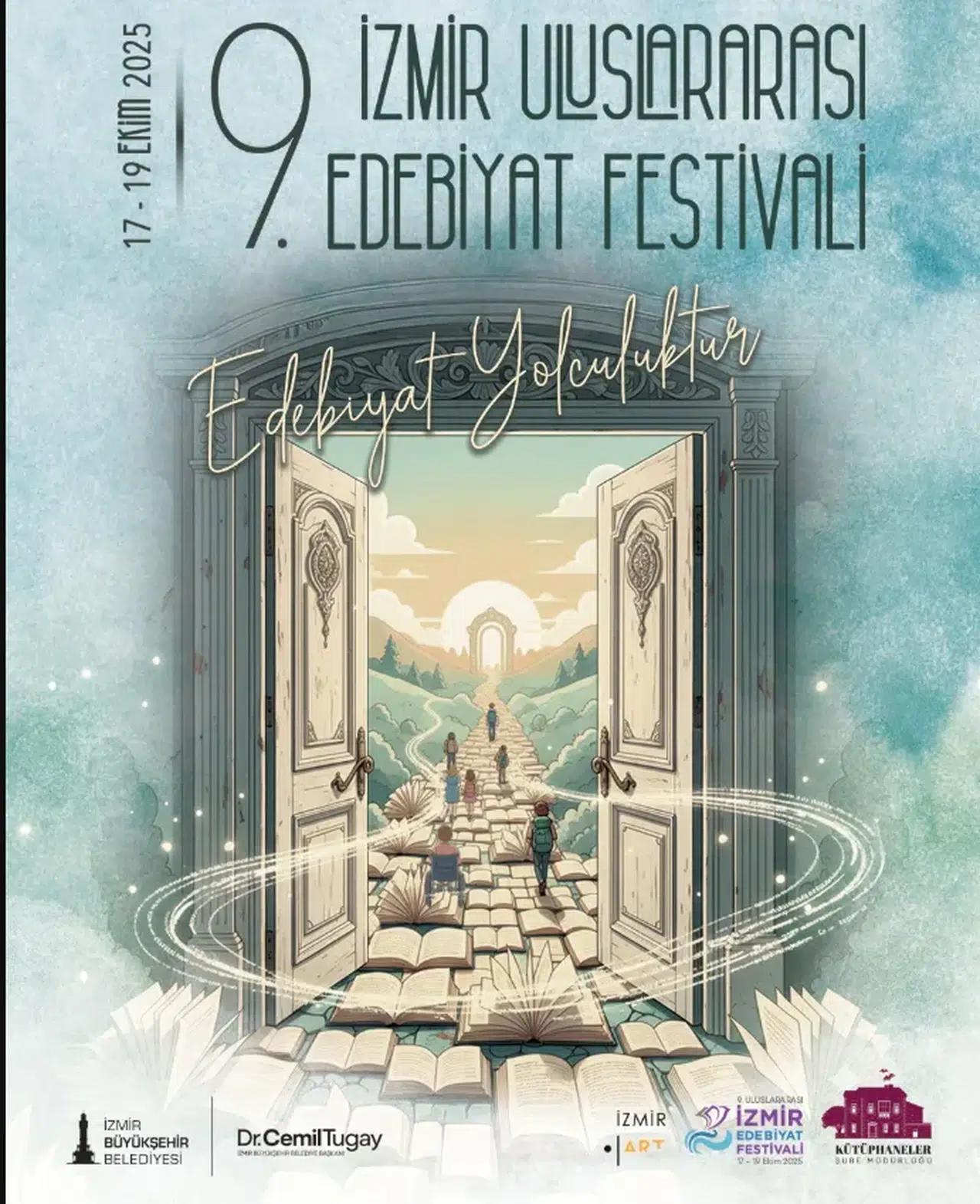 İzmir Uluslararası Edebiyat Festivali 17-19 Ekim'de dünya yazarlarını buluşturacak