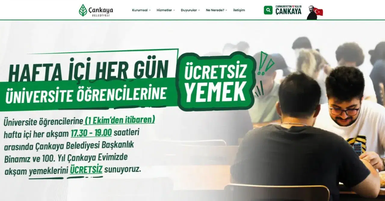 Çankaya Belediyesi'nin Yeni Web Sitesi ile Dijital Hizmetlere Kolay Erişim Artıyor