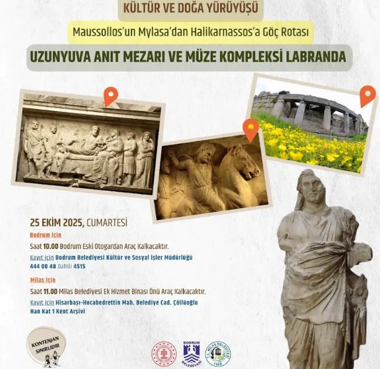 Maussollos’un Göç Rotası Hayata Geçiyor: Tarihin İzinde Yeni Bir Kültür Yolu