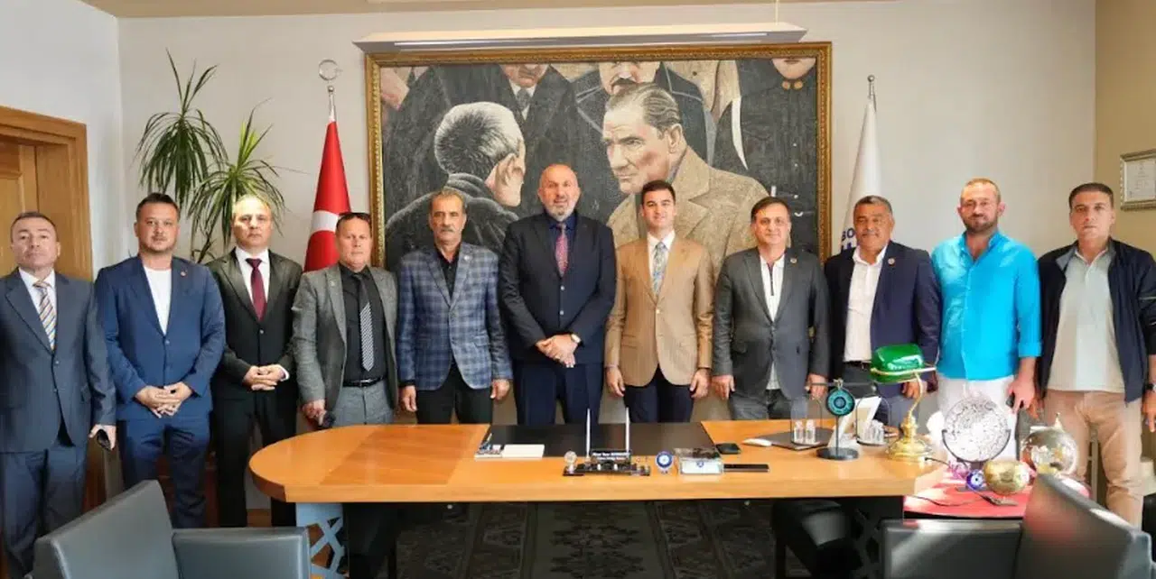 Türkiye Muhtarlar Konfederasyonu Genel Başkanından Bodrum Belediye Başkanı Tamer Mandalinci’ye Ziyaret