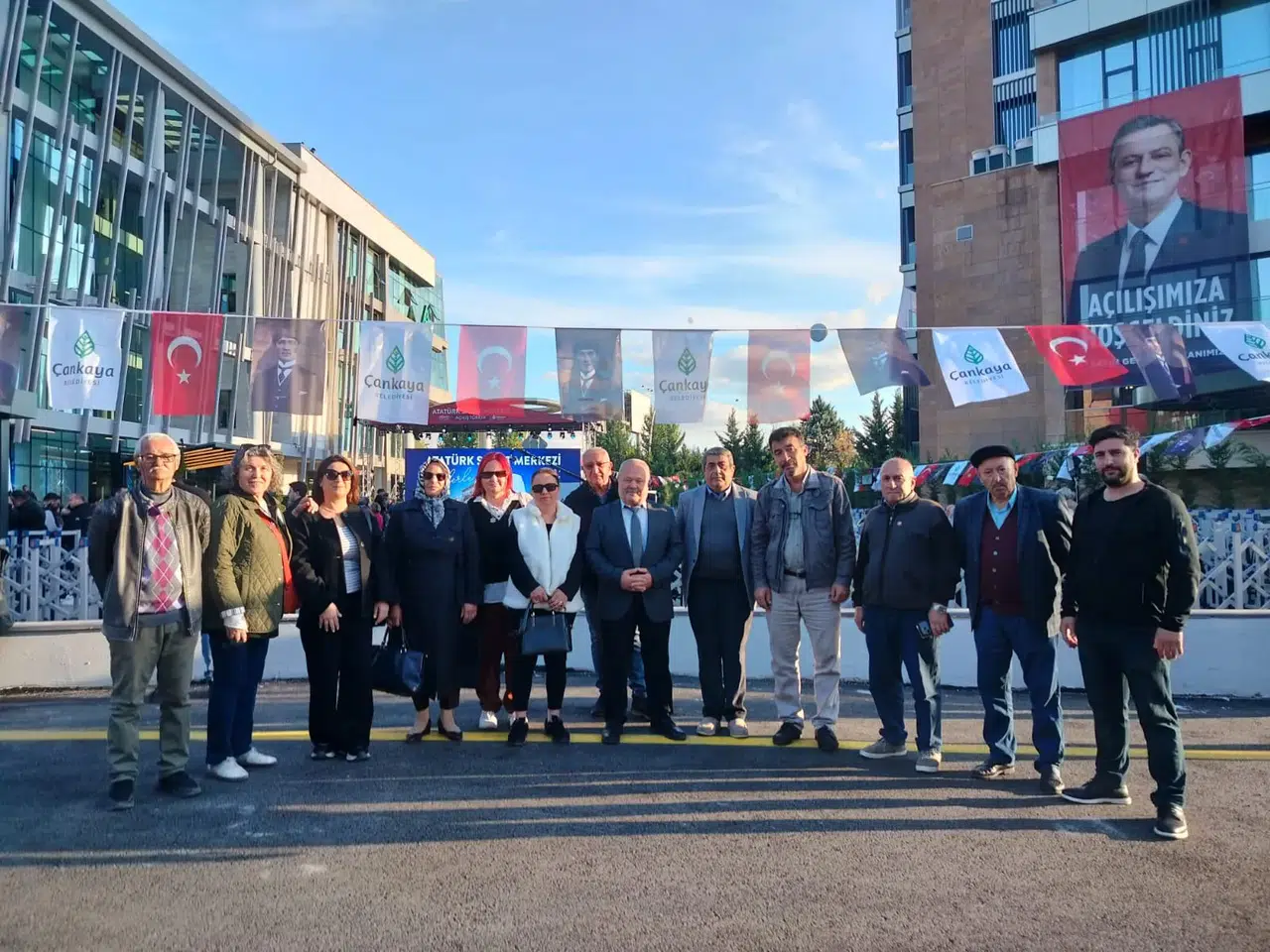 CHP Pursaklar İlçe Başkanı Hüseyin Benek'ten Atatürk Sanat Merkezi'ne Övgü: "Sanat toplumun vicdanıdır"