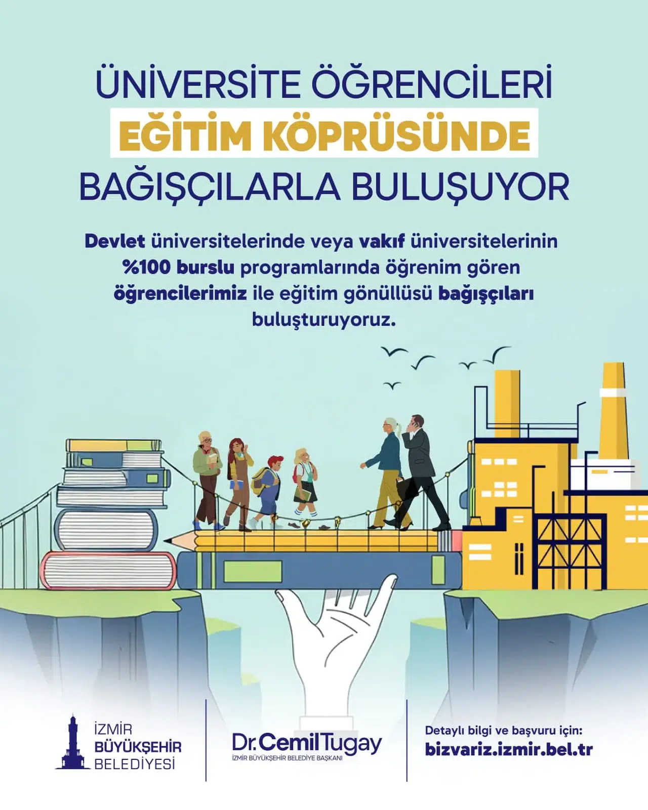 İzmir'den Eğitim Köprüsü: İhtiyaç sahipleri için burs başvuruları 31 Ekim'e kadar!