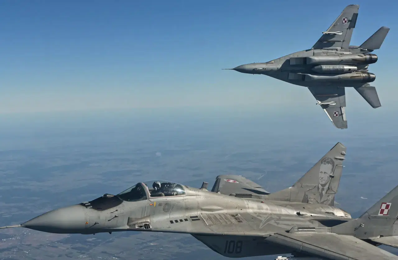 Polonya, Rus Uçaklarını Baltık Denizi üzerinde başarılı bir şekilde engelledi