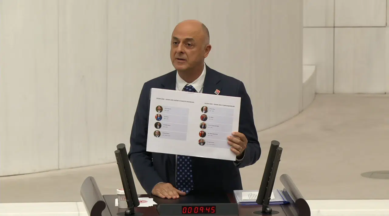 CHP'li Ümit Özlale: 5 yılda 4 Maliye Bakanı, 5 Merkez Bankası Başkanı değişti