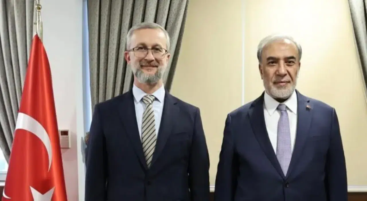 Ukrayna Büyükelçisi Celal, Dışişleri Bakan Yardımcısı Kulaklıkaya ile görüştü