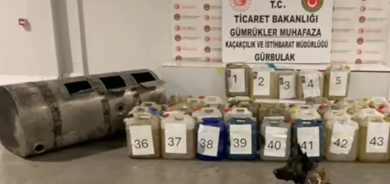 Gürbulak Gümrük Kapısı'nda 721 kg uyuşturucu ele geçirildi