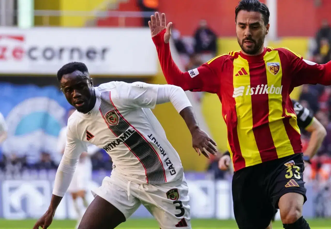 Kayserispor, Süper Lig'de Gaziantep FK'ya 3-0 mağlup oldu