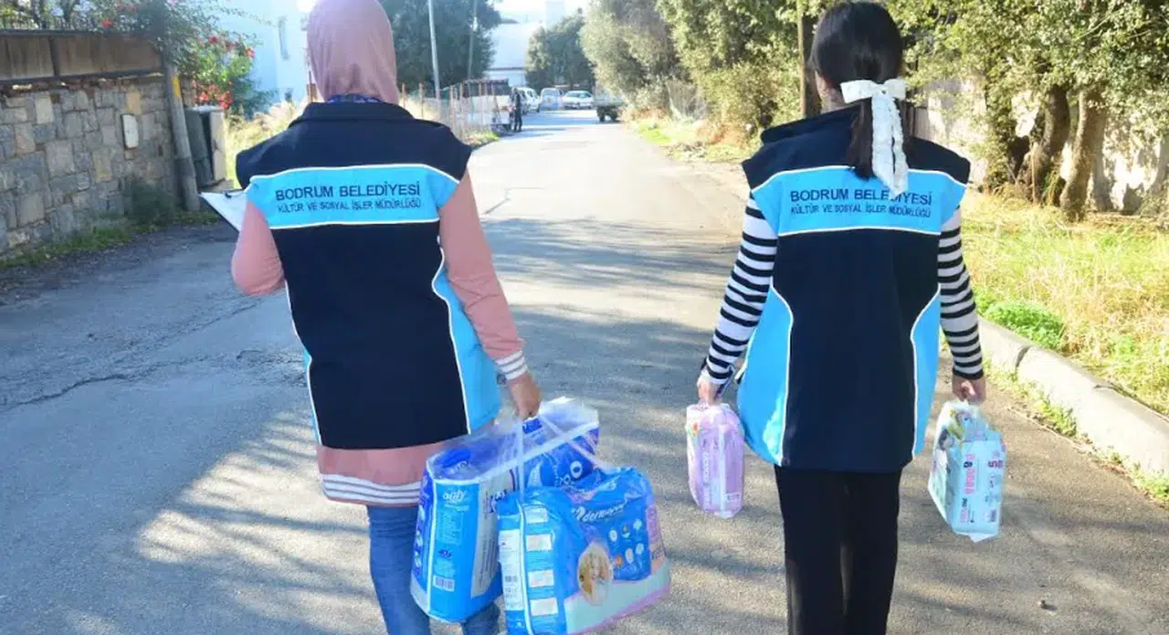 Bodrum Belediyesi Sosyal Hizmetler Bürosu, 3 bin 150 vatandaşa destek sağladı