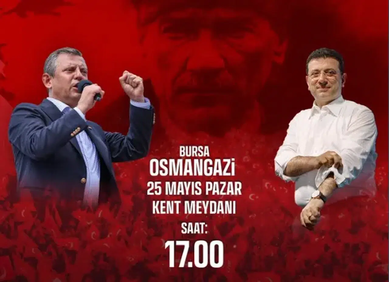 Ekrem İmamoğlu'ndan CHP Bursa Mitingine Davet Çağrısı