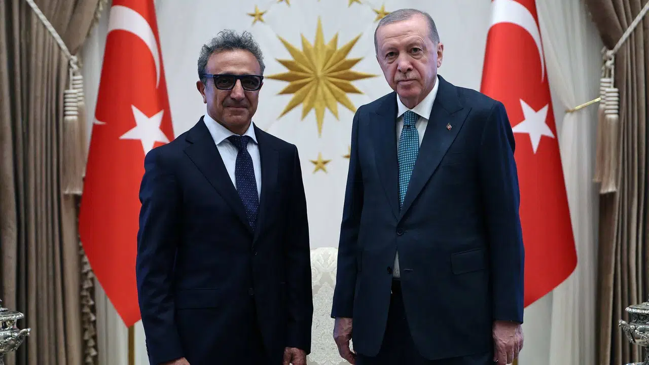 Cumhurbaşkanı Erdoğan, Chobani CEO’su Hamdi Ulukaya’yı Kabul Etti
