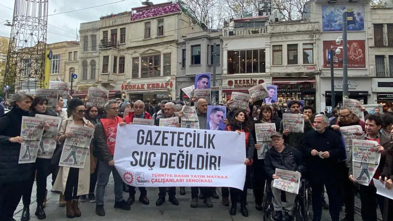 DİSK Basın İş Sendikası: "Özgür basın özgür ülke"