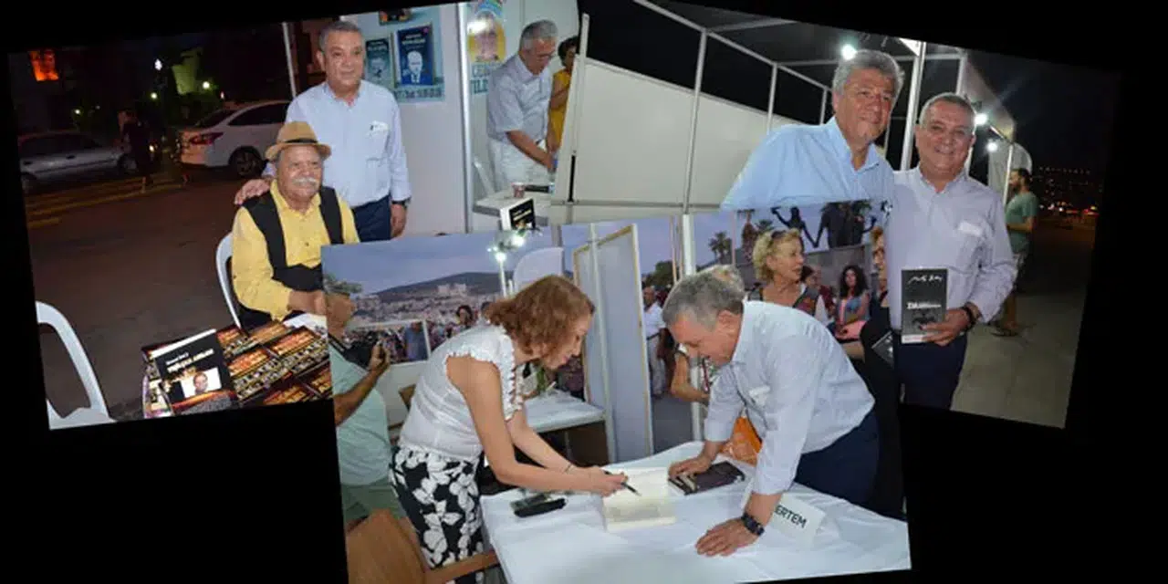Kongar, Balbay ve Ertem Kuşadası'nda Okurlarıyla Buluştu