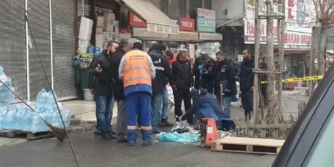 Ankara'da çöp kutusunda patlama