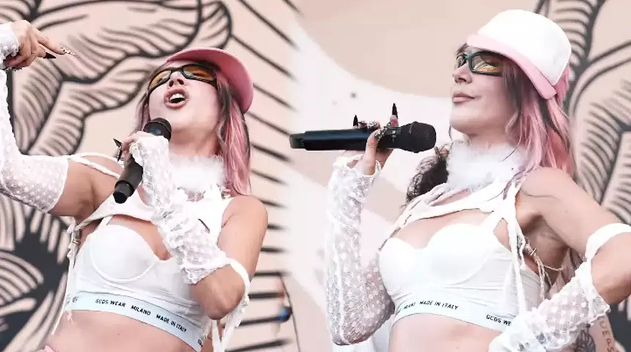 Hande Yener Alaçatı’da Sahnede Cesur Tarzıyla Gündem Oldu