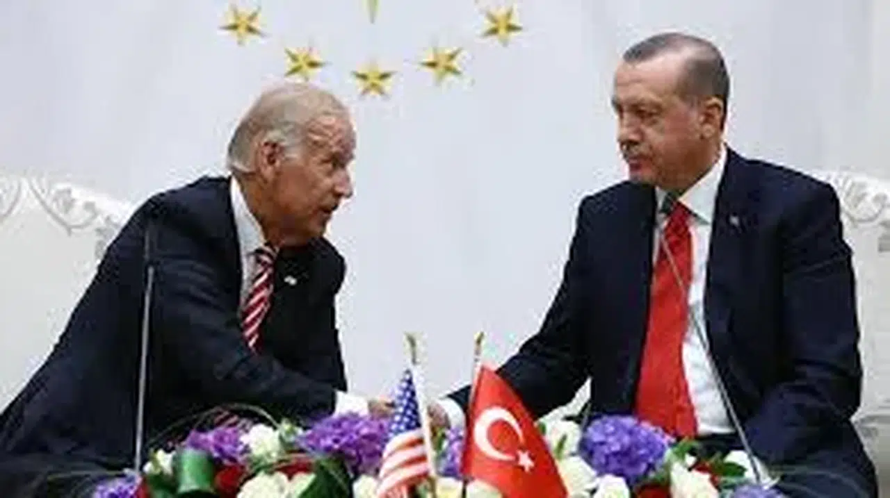 ABD'nin iki numarası Joe Biden Suriye ve FETÖ Gündemi İle  Ankara'da