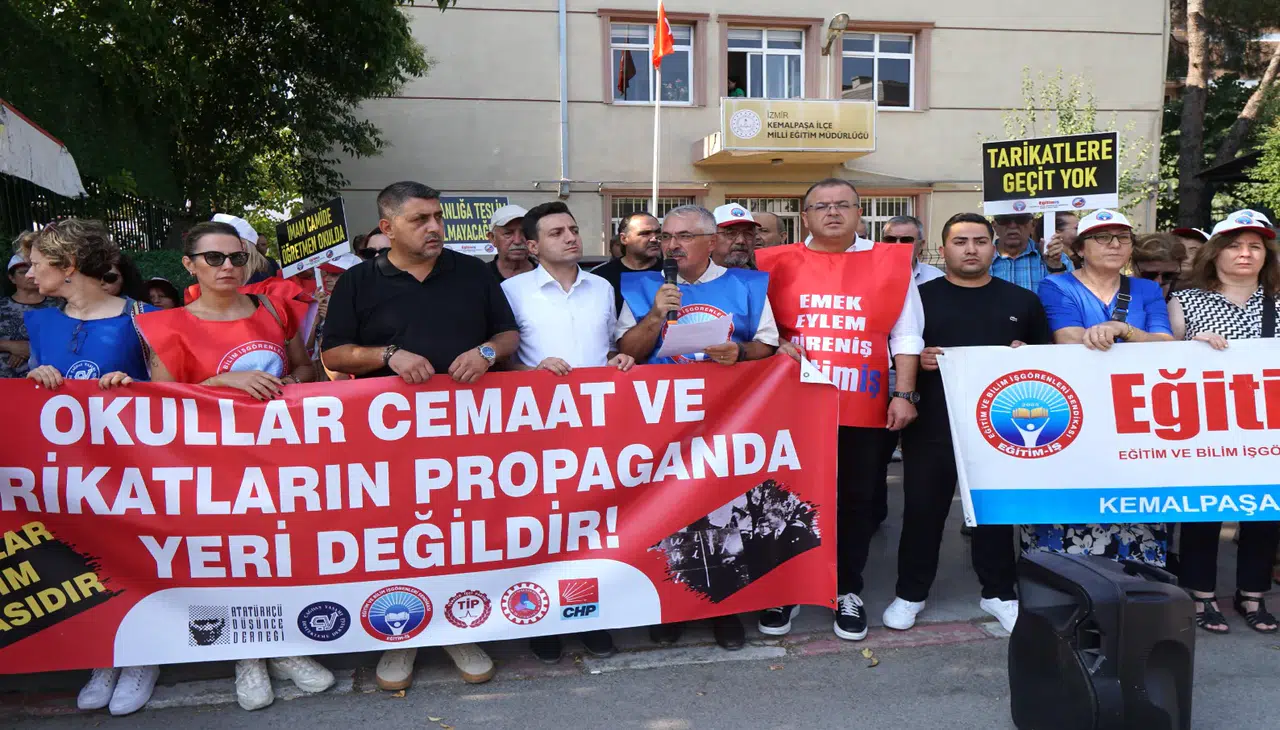Kemalpaşa’da Eğitimde Tarikat Baskısı: "Laik eğitimden vazgeçmeyeceğiz!"