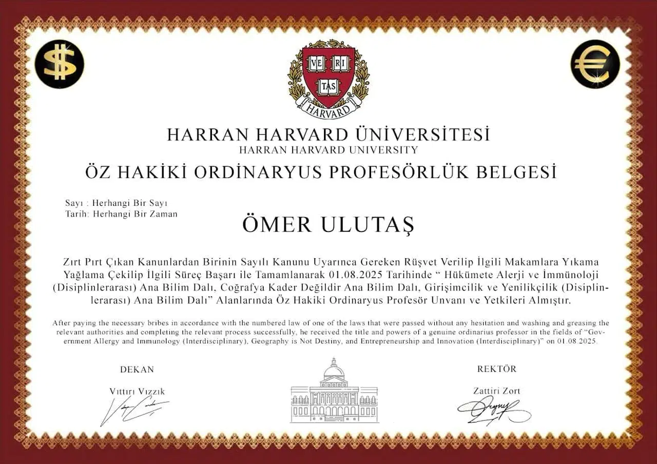 Toprak Partisi Genel Başkanı Ömer Ulutaş: Harran Harvard Üniversitesi mi?