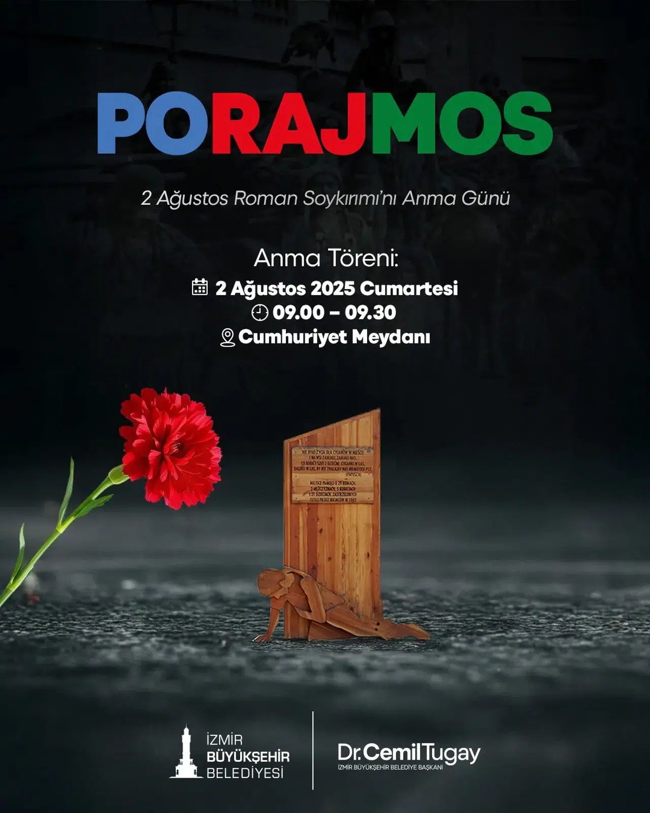 İzmir’de Roman Soykırımı Anması: Denize Karanfil Bırakılacak