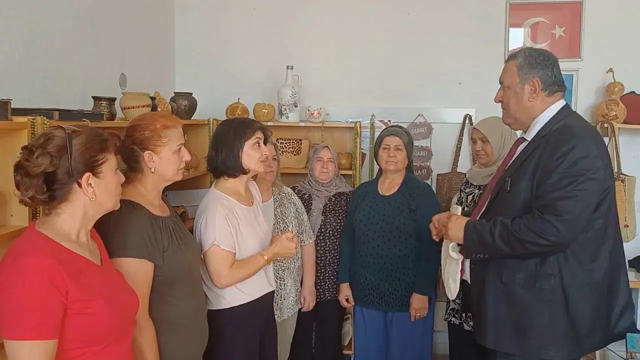 CHP'li Ömer Fethi Gürer, Tyana Kadın Kooperatifini Ziyaret Etti
