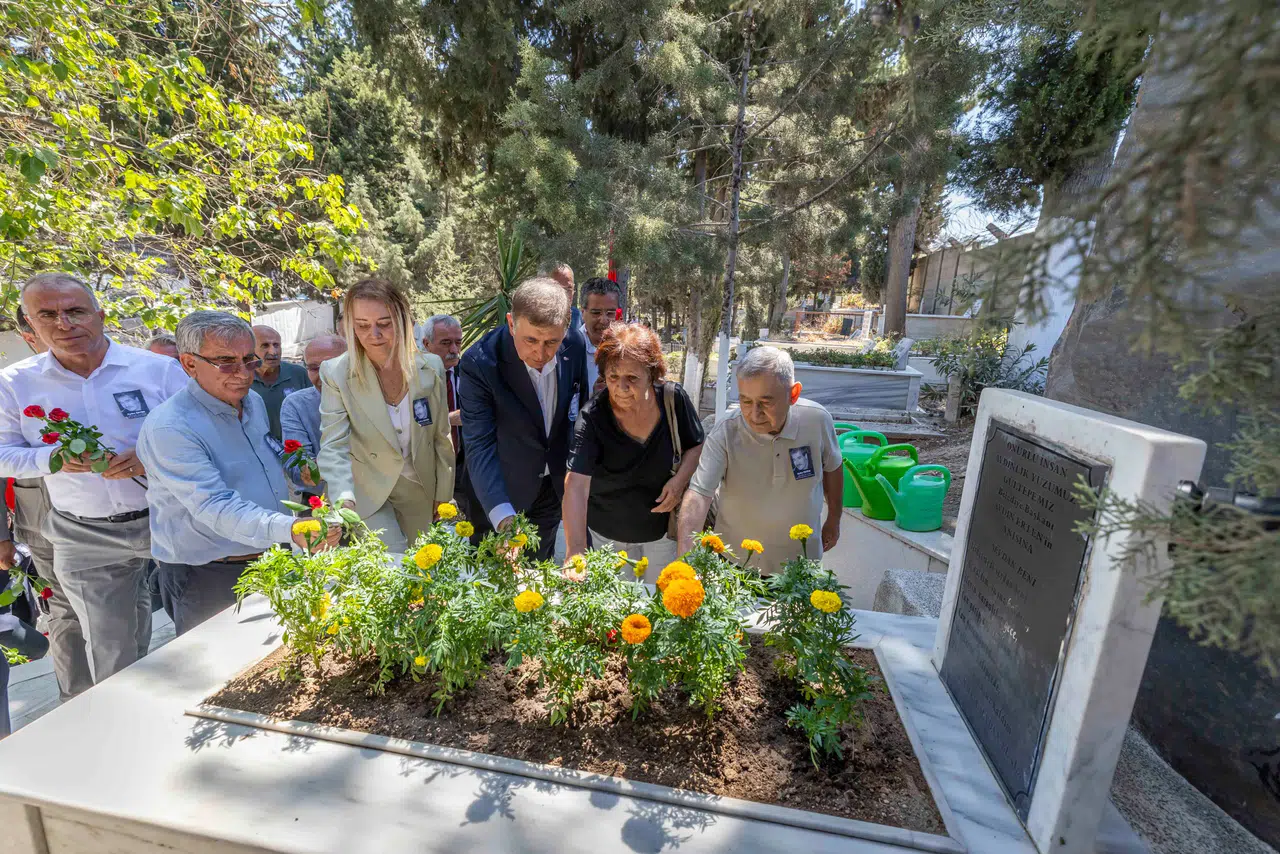 İzmir Büyükşehir Belediye Başkanı Dr. Cemil Tugay: “Aydın Erten’in Mirası Namus Borcumuz”