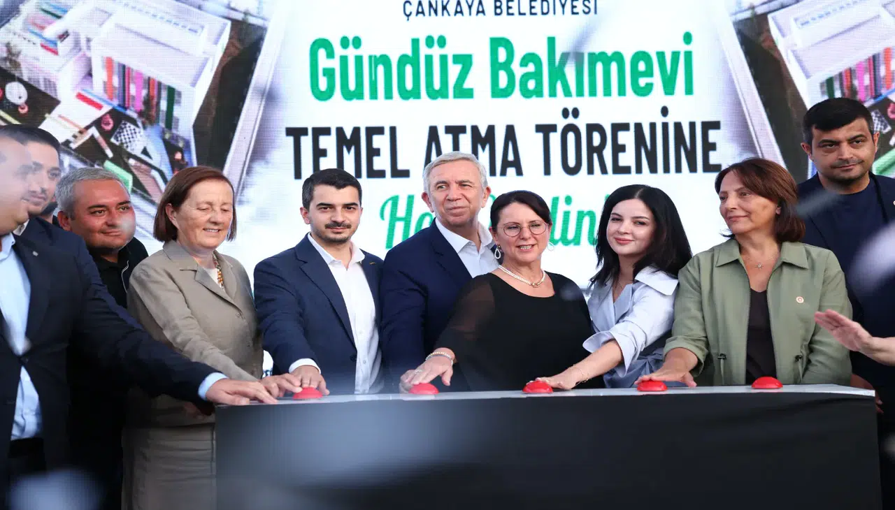 Çankaya'da Yeni Gündüz Bakım Evi Temeli Coşkuyla Atıldı!