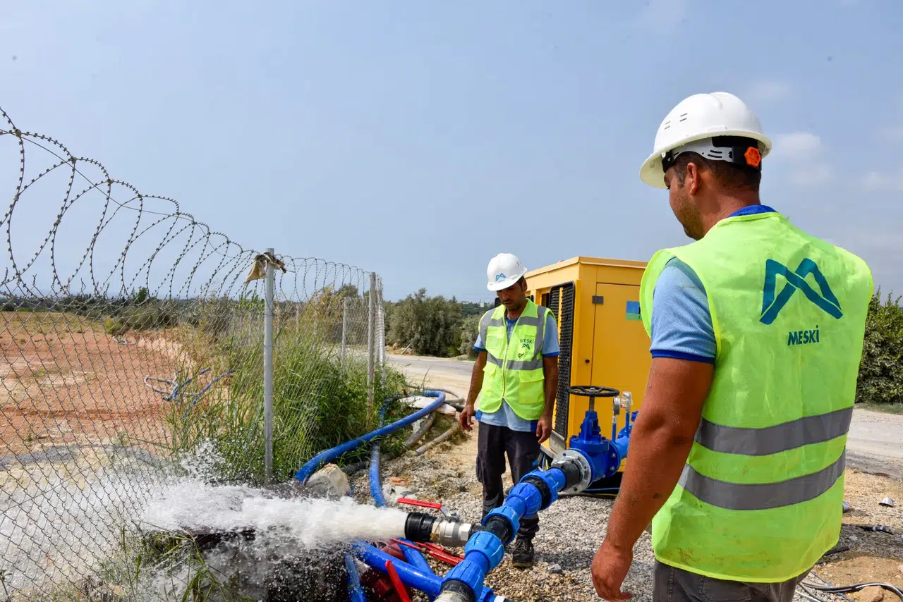 Mersin'de Kuraklık Döneminde İçme Suyu Sondaj Tesisleri Kuruldu!