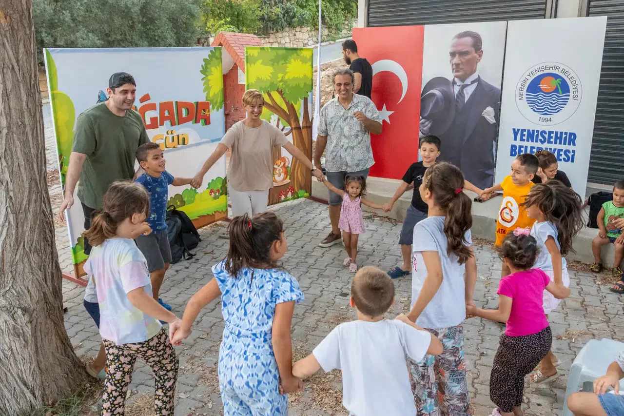 Mersin Yenişehir'de Çocuklar İçin Sanat Dolu Günler! 12 Mahallede Ücretsiz Etkinlikler Başlıyor