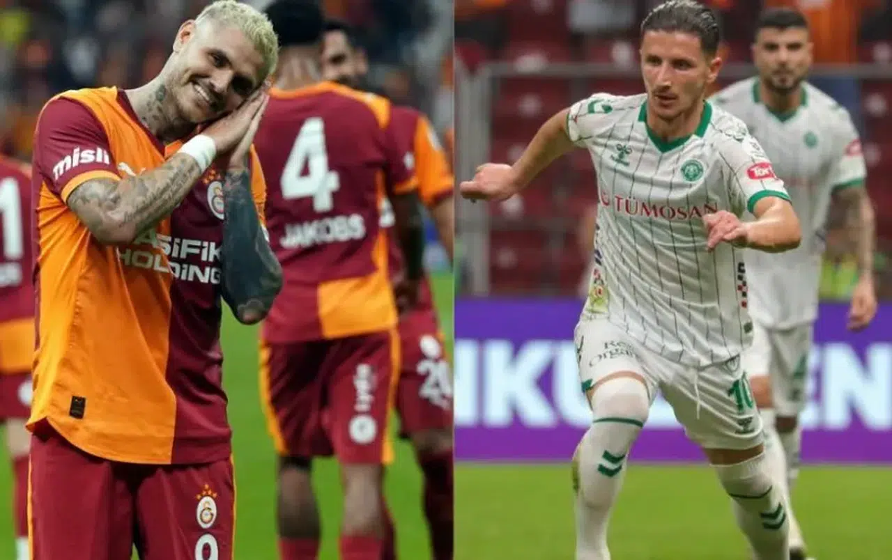 Galatasaray, Konyaspor'u 3-1 yenerek 6'da 6 yaptı ve zirveyi sağlamlaştırdı