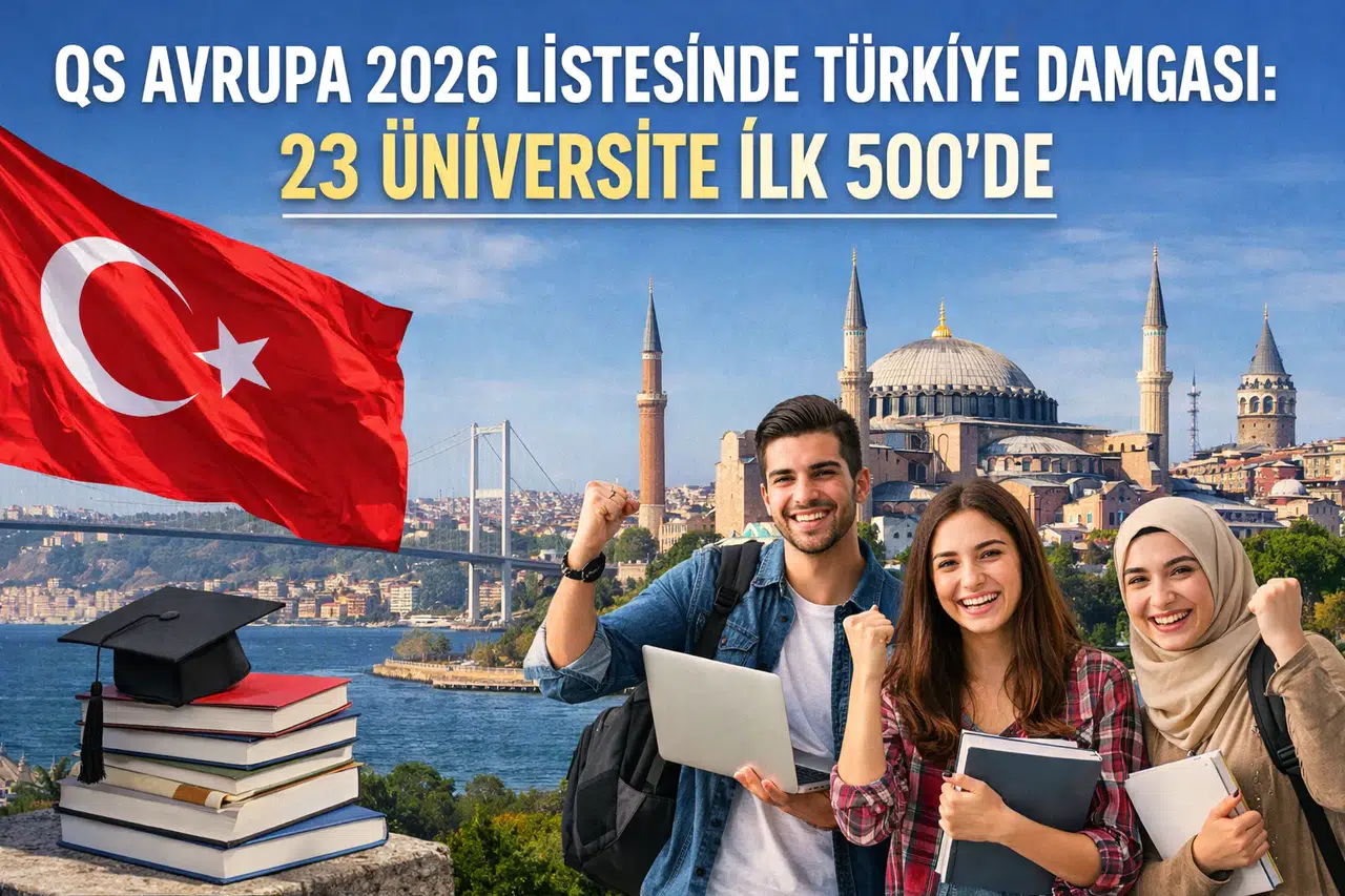 QS Avrupa 2026 listesinde Türkiye damgası: 23 üniversite ilk 500’de