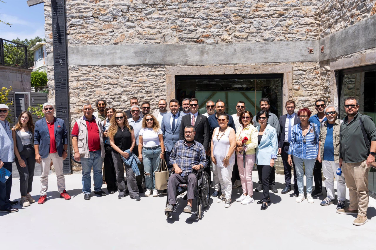 Bodrum Belediye Başkanı Tamer Mandalinci Basın Mensupları ile Bir Araya Geldi