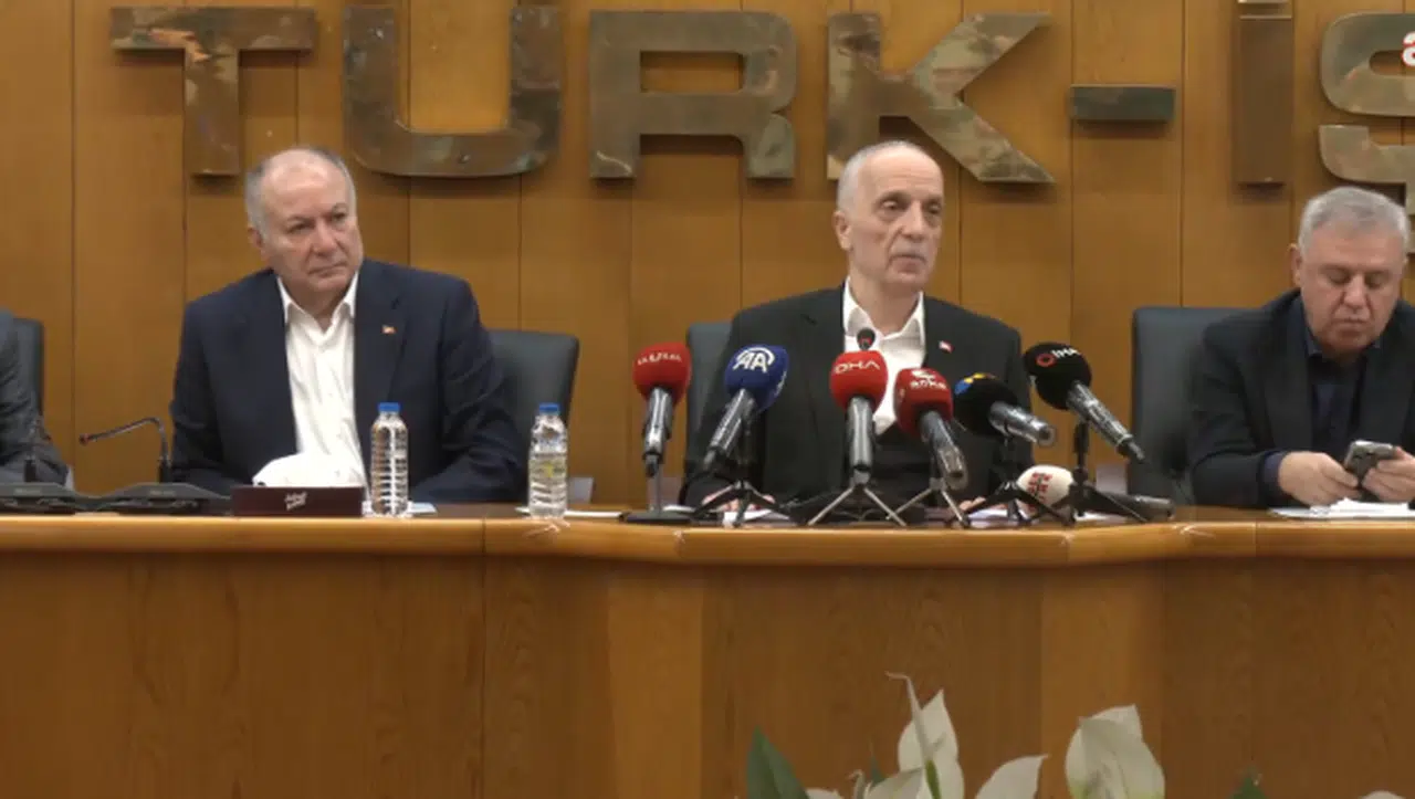 TÜRK-İŞ Genel Başkanı Ergün Atalay: Komisyonda bir daha yokuz