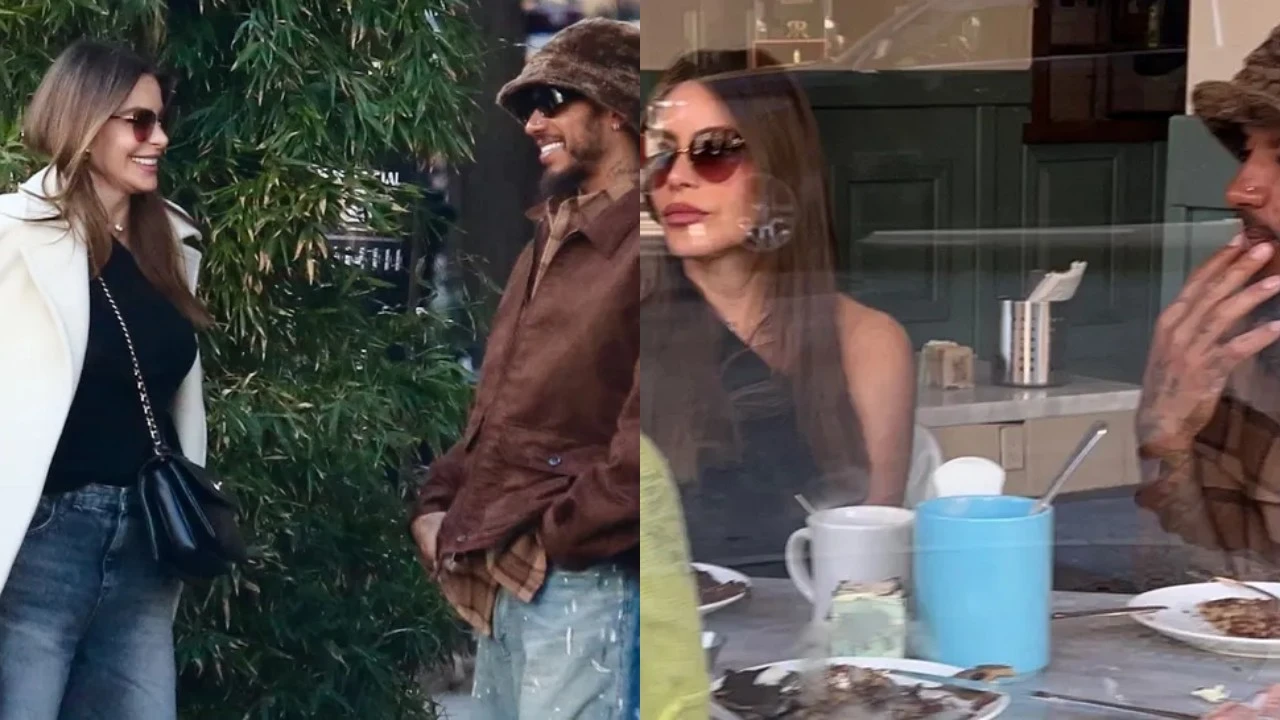 Modern Family'nin sevilen yüzü Sofia Vergara ve Lewis Hamilton ile görüntülendi!