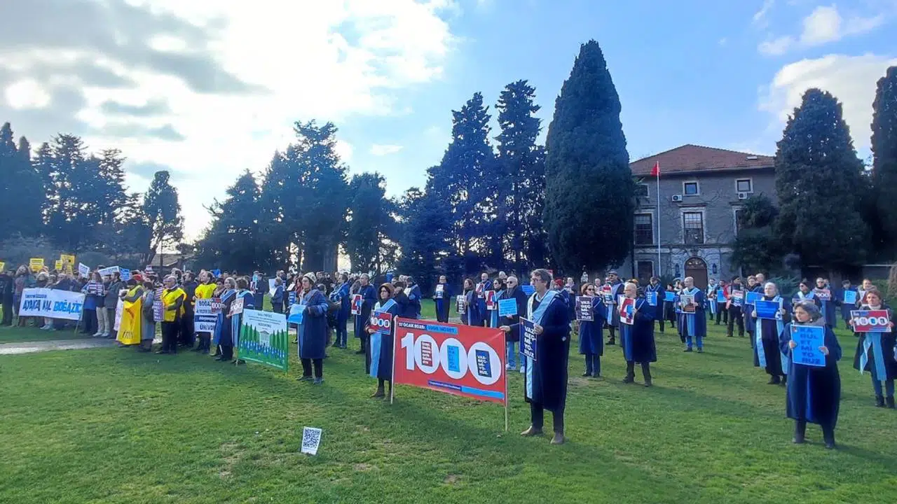 Boğaziçi direnişi devam ediyor: 1000'inci nöbet