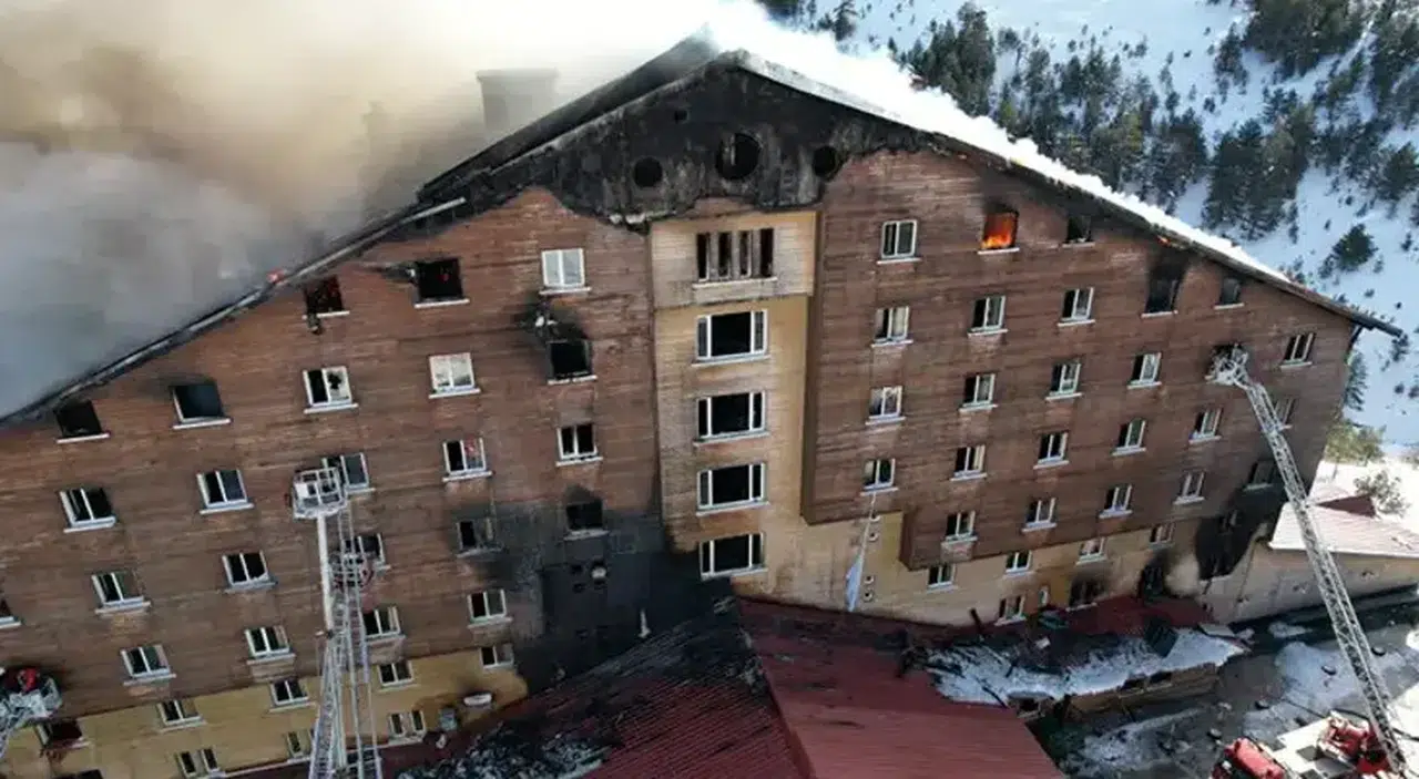 Kartalkaya Otel Yangını Komisyonu İnceleme İçin Sahaya İniyor