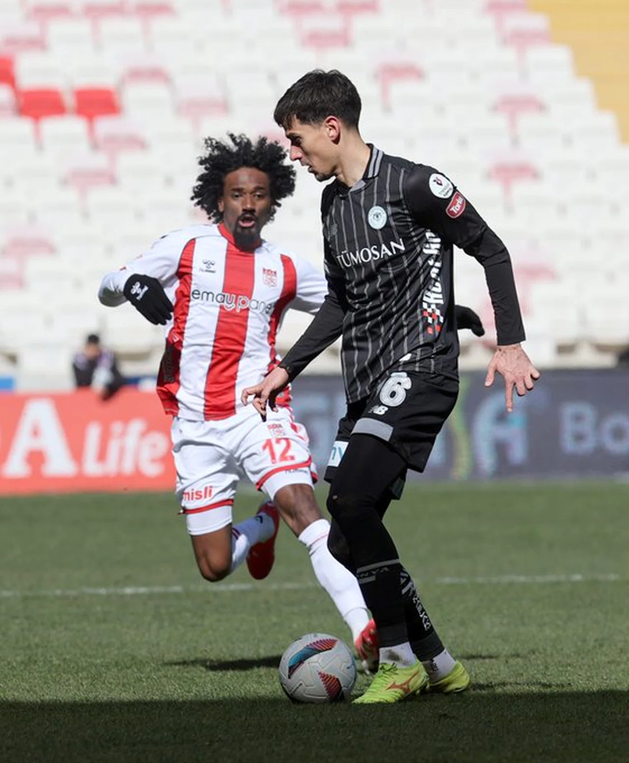 Sivasspor Konyaspor maçı 1-1 berabere bitti