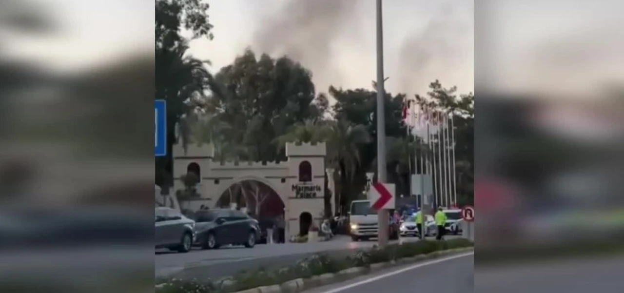 Marmaris’te 5 Yıldızlı Otelde Yangın: 700 Kişi Tahliye Edildi