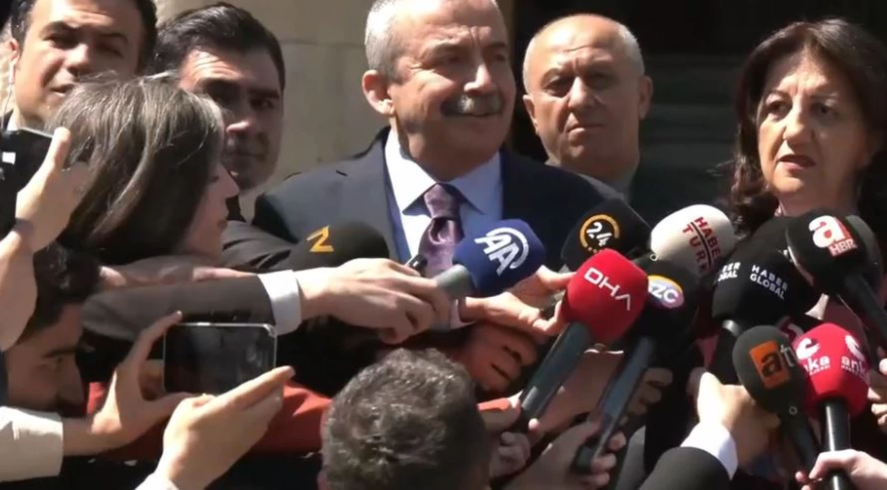 DEM Parti Heyeti Erdoğan’la Görüşüyor: “Barışa Vesile Olsun”