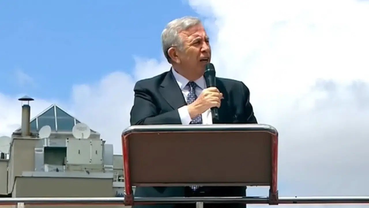 Mansur Yavaş: “Suç yok, sadece rakiplerini telef ediyorlar”