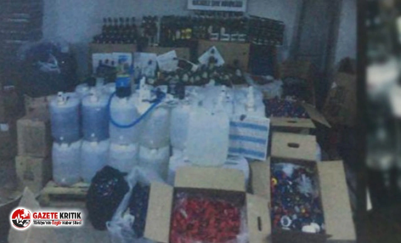 Ankara'da 'sahte içki' operasyonu: 10 gözaltı