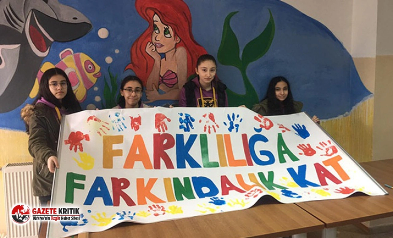 Öğrenciler ‘Farklılığa Farkındalık Kat’ projesini başlattı