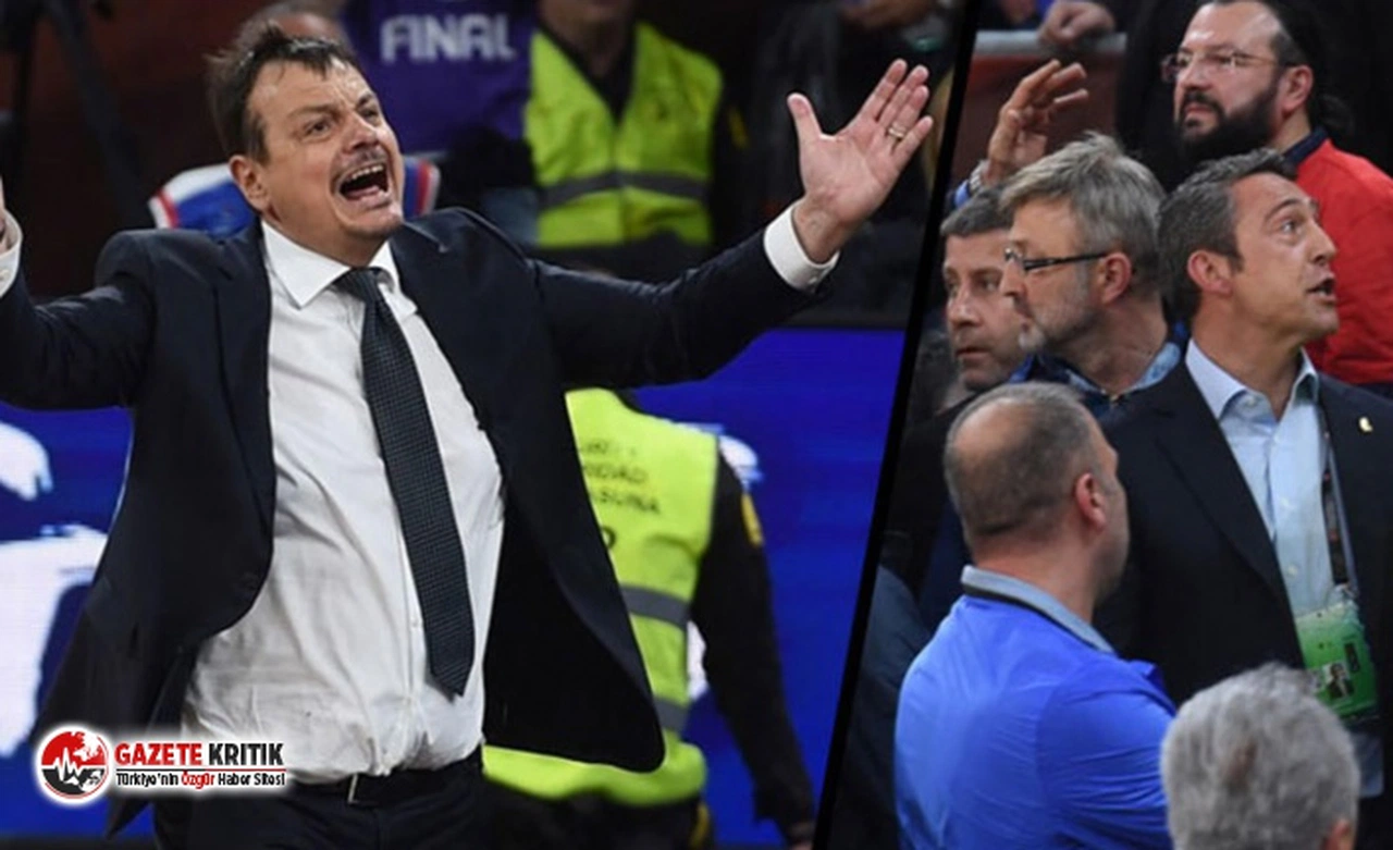 Ali Koç'tan Ergin Ataman'a tepki: Fair Play'den bahsedecek son kişidir