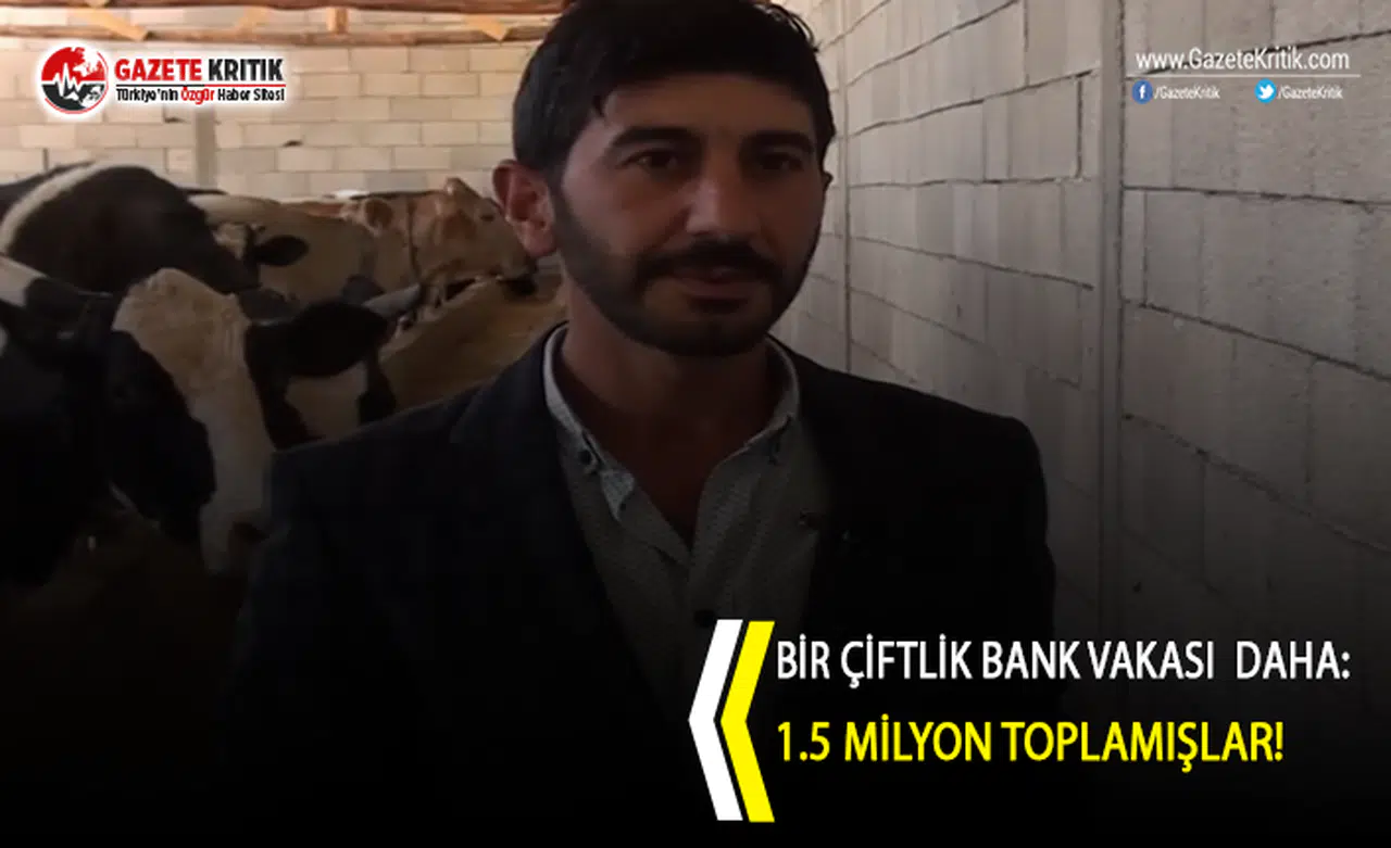Bir Çiftlik Bank vakası  daha: 1.5 milyon toplamışlar!