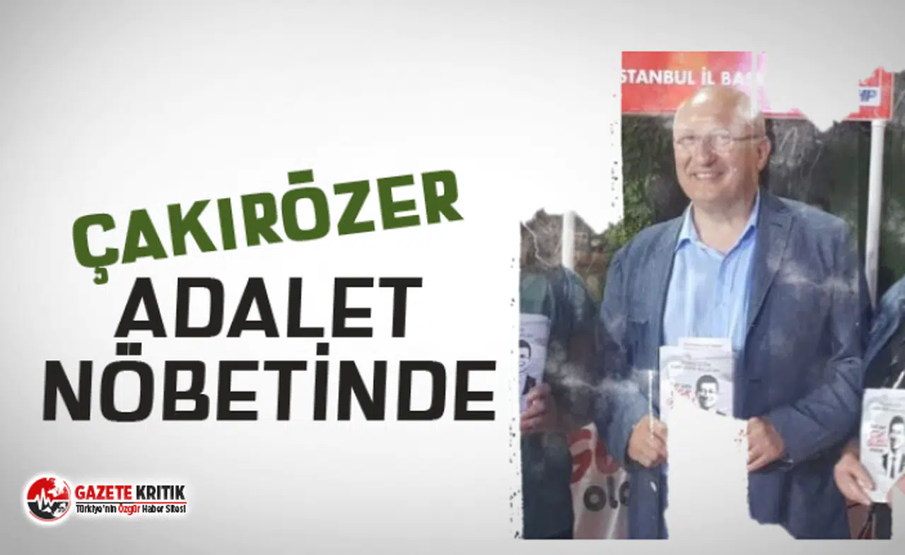 Çakırözer Çekmeköy'de adalet nöbetinde: “16 milyonun hakkına sahip çıkacağız”