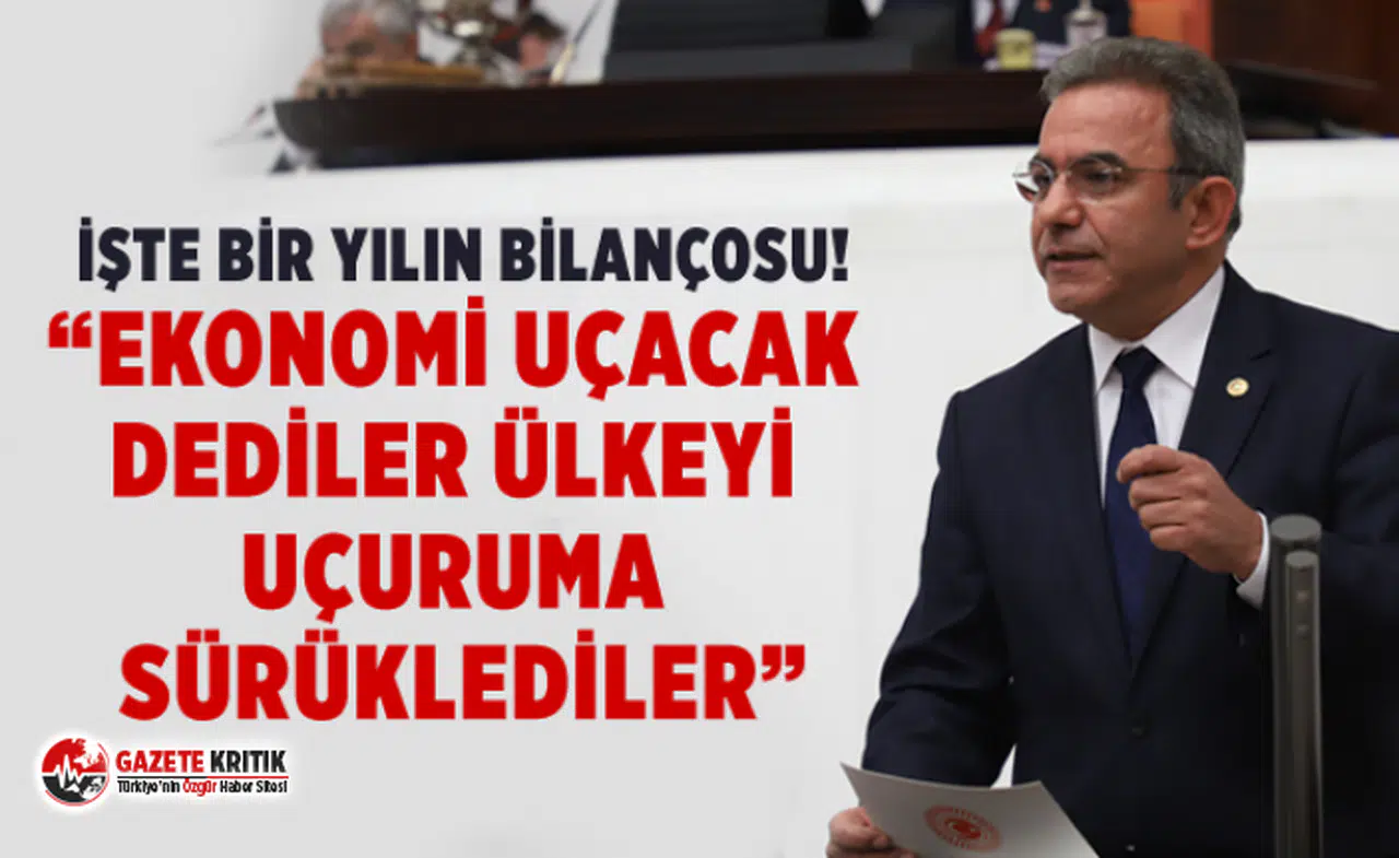 CHP’Lİ BUDAK, TEK ADAM SİSTEMİNİN BİRİNCİ YILINI DEĞERLENDİRDİ