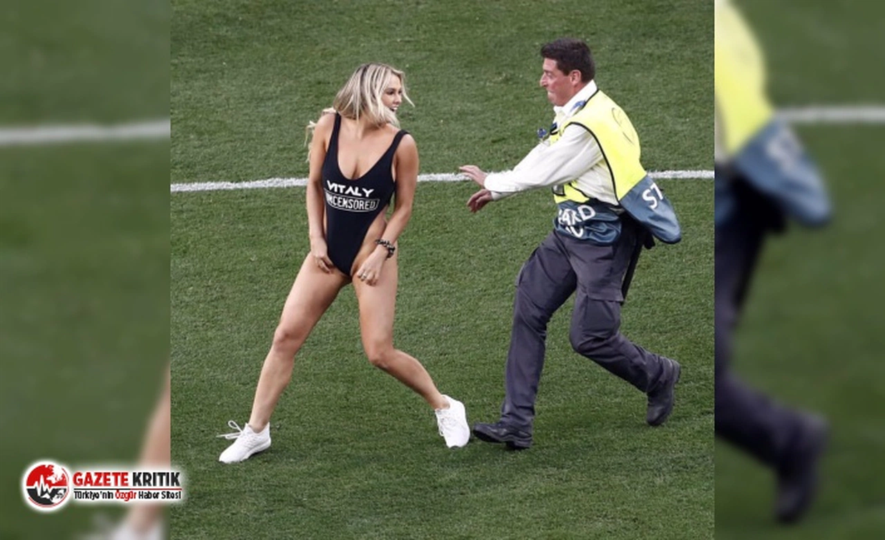 Liverpool ile Tottenham maçında sahaya giren Kinsey Wolanski'nin takipçi sayısı 100 bin arttı